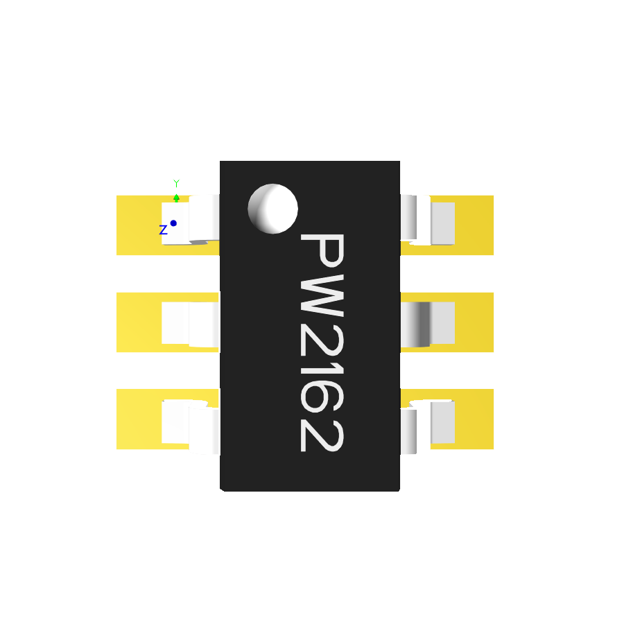PW2162输入9V,输出2A的同步整流降压芯片