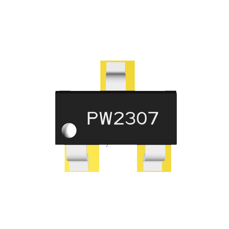 供应2307三极管芯片环保材质PW2307