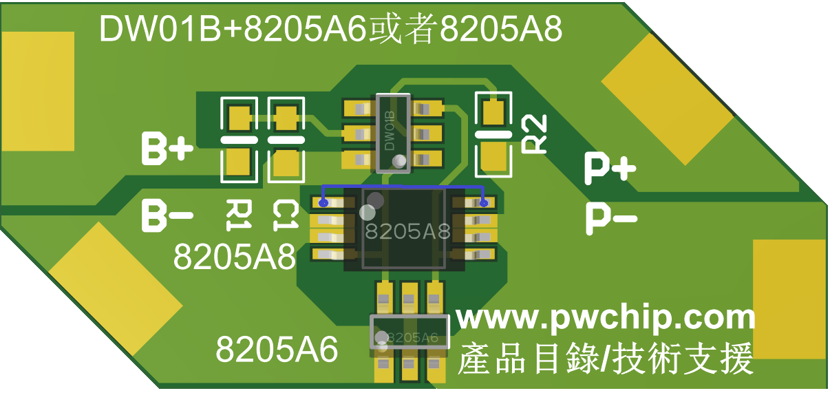 供应DW01B锂电池保护自恢复芯片