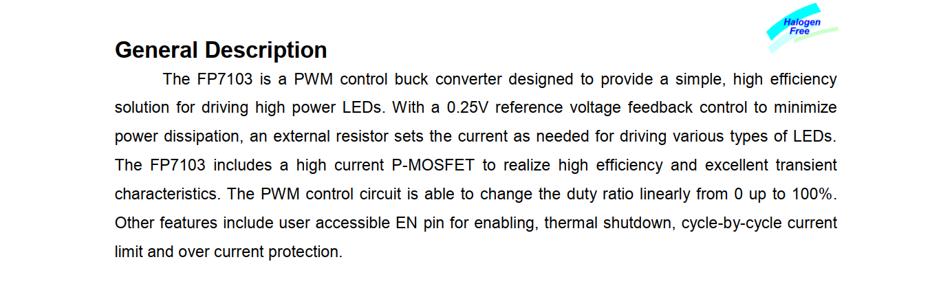 FP7103代理商，原装现货，技术支持