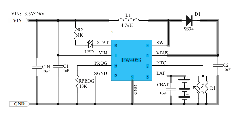 PW4053芯片代理，原装现货，技术支援