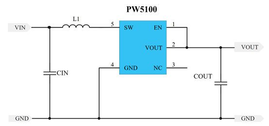 1V转5V芯片，三个元件即可组成完整的稳压方案