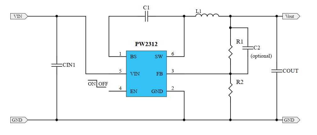 24V降压5V芯片,高频的同步整流降压IC，开关模式转换器内部功率MOSFET