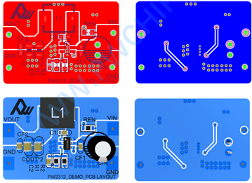 24V转5V,24V转3.3V稳压芯片的电路图,PCB和BOM