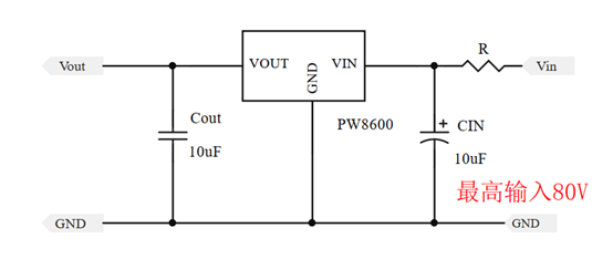 64V转5V，64V转3.3V，64V转3V降压芯片和LDO外围简单