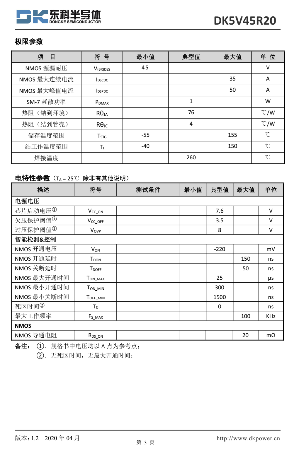 DK5V45R20是一款简单高效率的同步整流 芯片