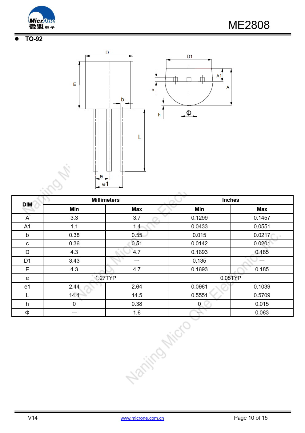 ME2808系列是一套三端低压开关  NMOS中实现的电源电压检测器  技术系列中的每个电压检测器