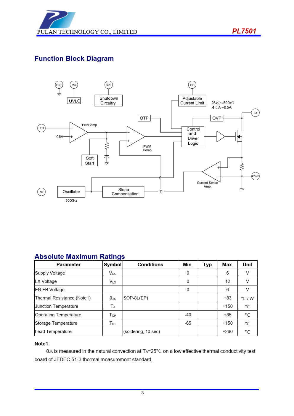 PL7501是一种电流模式升压DC-DC转换器。它是内置0.08的PWM电路Ω  功率MOSFET使该稳压器具有很高的功率效率