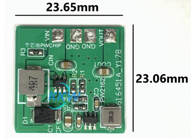 2.5V-5V 升降压 3.3V1.5A 恒压输出电路板  65号