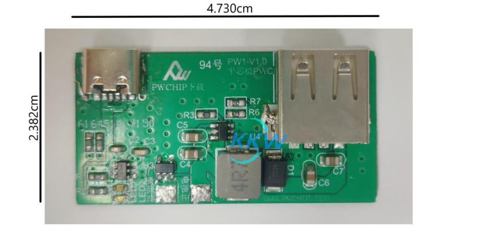 94号 锂电池充放电板USB typeC 口 5V，适用于便携式充电设备