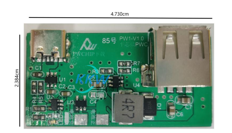 85号板  5V 1A的输出电流，带有过压保护电路，可以保护充电器和设备