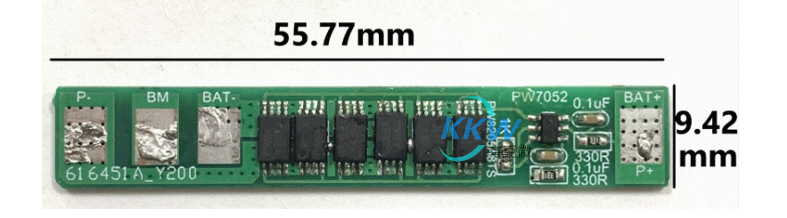 两节串联锂电池保护方案板， 10A 过流， 146号